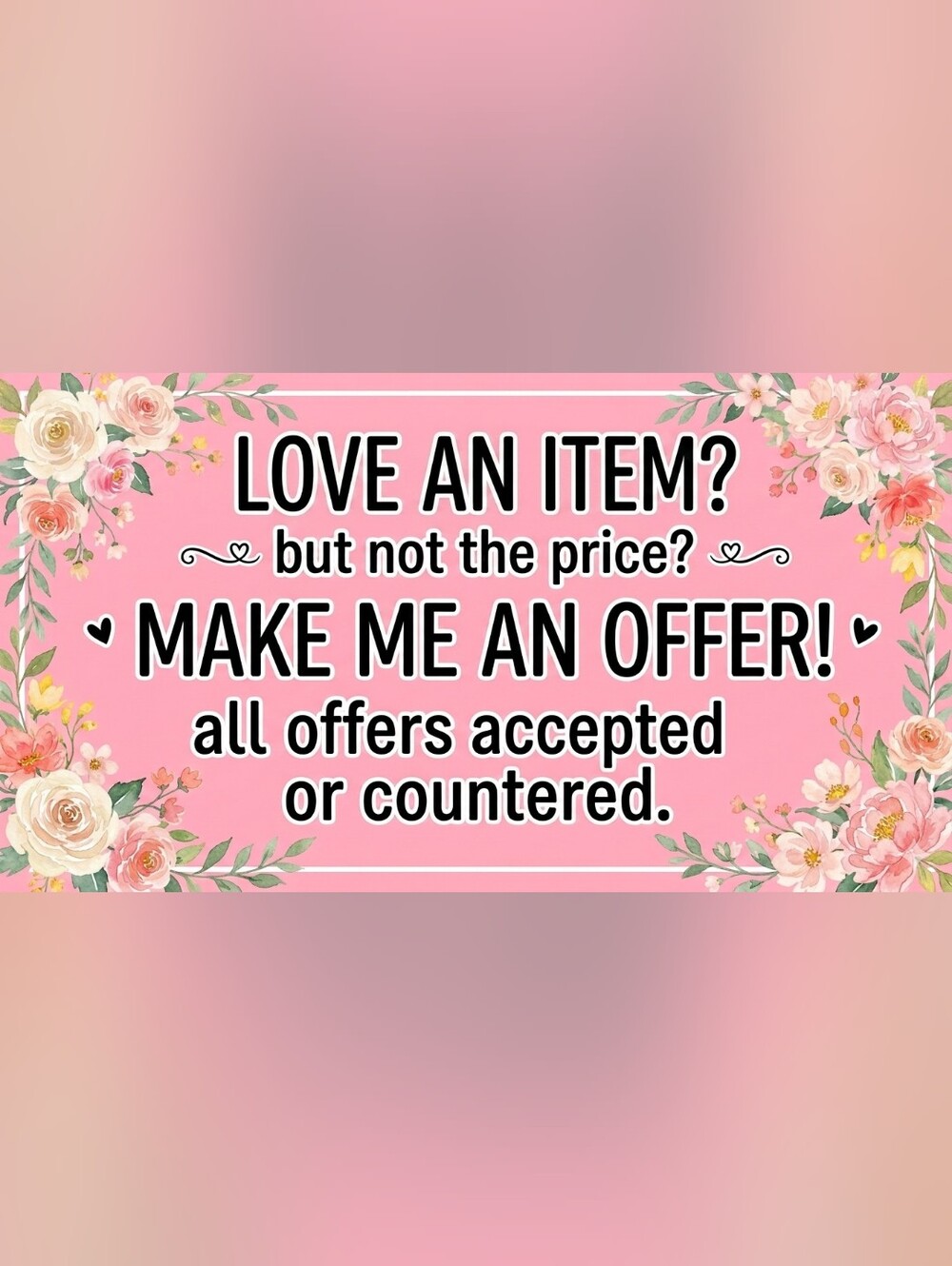 Make Me An Offer